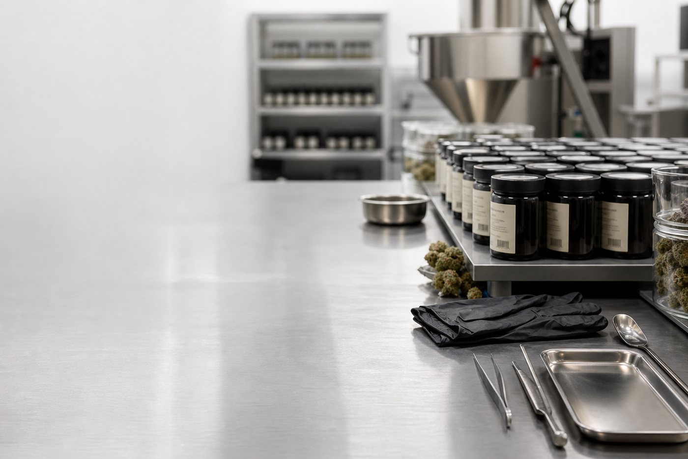 Illustrative stainless extraction environment (temporary)